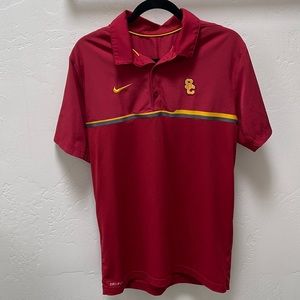 USC Nike dri-fit polo shirt
